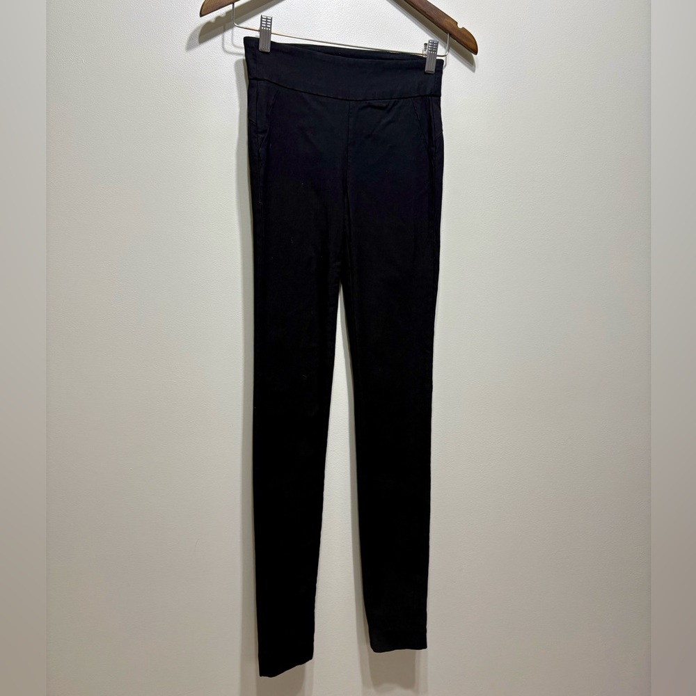 Camber & Grace Stretchy Skinny Leg Fit Business Casual Dress Pants Black